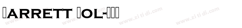 Barrett Bol字体转换